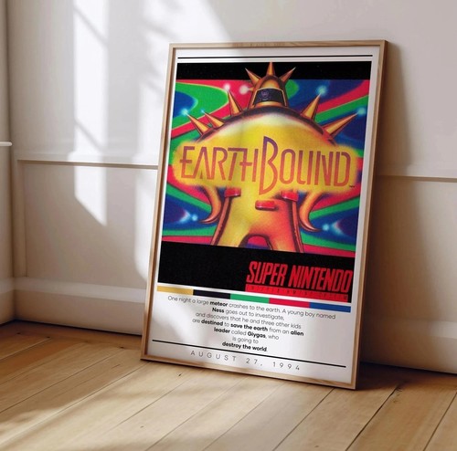 Earthbound super nintendo - earthbound,