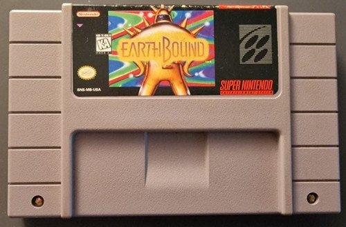 Earthbound snes cartridge - snes,