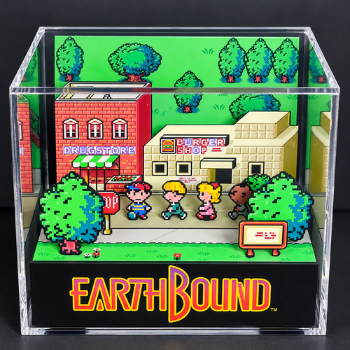 Earthbound snes display - earthbound,