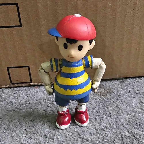 Custom ness action figure - ness, from