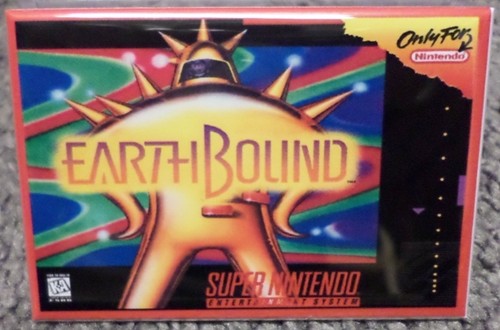Earthbound snes vintage game - earthbound,