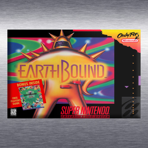 Earthbound video game - game, box